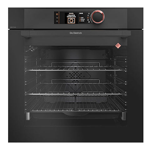De Dietrich Built In Multifunction Oven with Pyrolytic Absolute Black