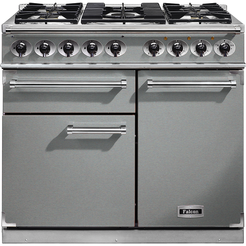 Falcon Deluxe 1092 Dual Fuel Stainless Steel Range Cooker F1000DXDFSS/CM Range Cooker