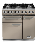 Falcon Deluxe 900 Fawn Dual Fuel Range Cooker F900DXDFFN/NM