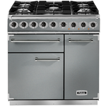 Falcon Deluxe 900 Stainless Steel Dual Fuel Range Cooker F900DXDFSS/CM