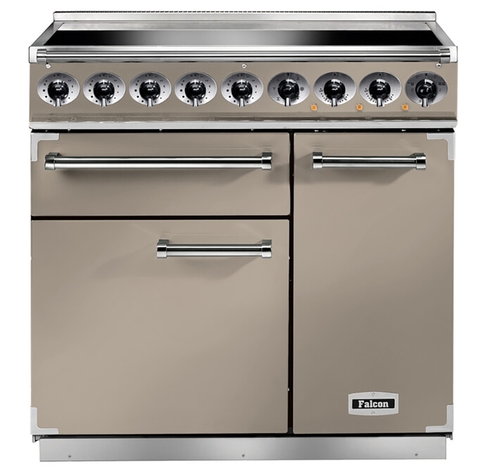 Falcon Deluxe 900 Induction Cherry Red Range Cooker F900DXEIFN/N-EU